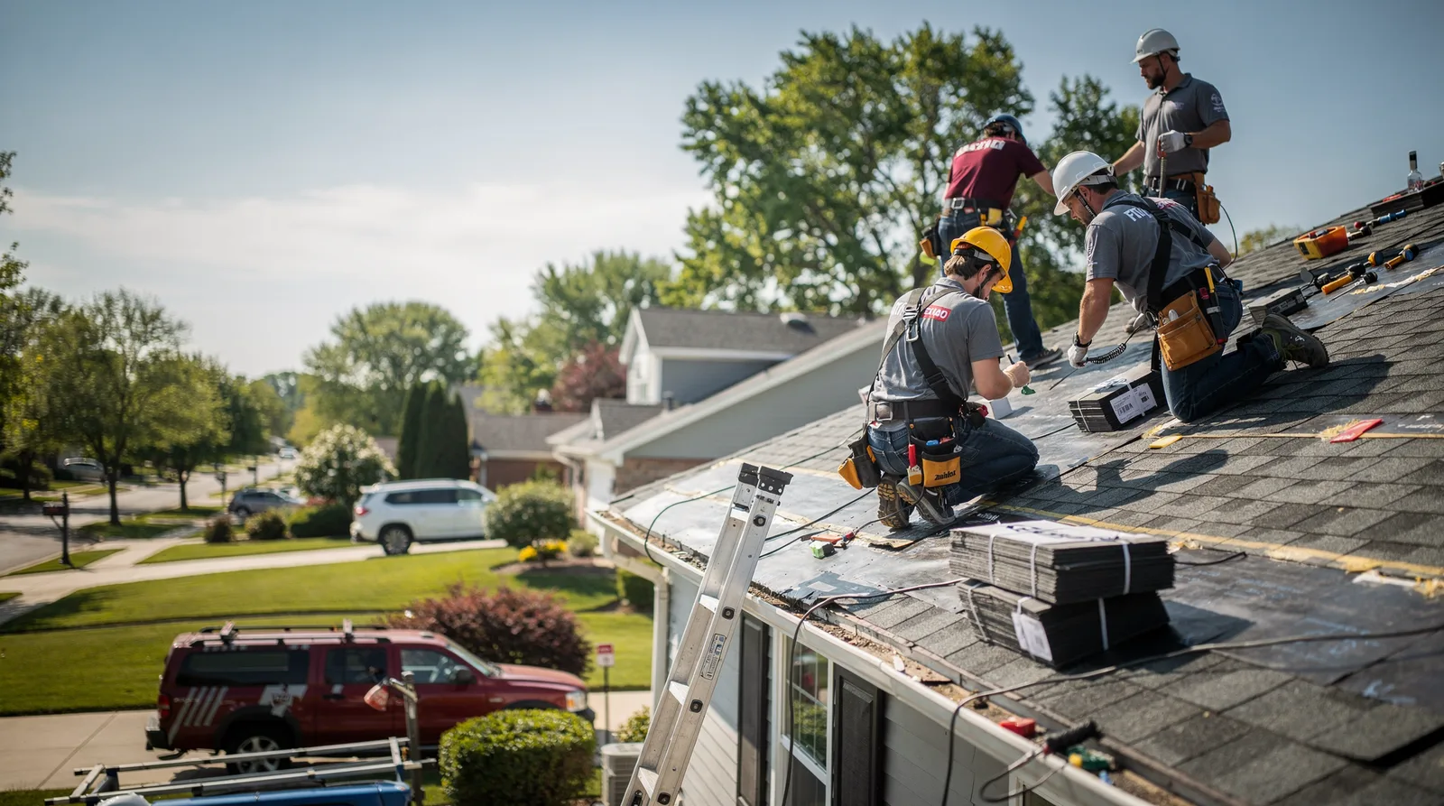 Roof Repair in Stacyville, ME around you